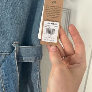 Billabong x Salty Blonde Denim Romper